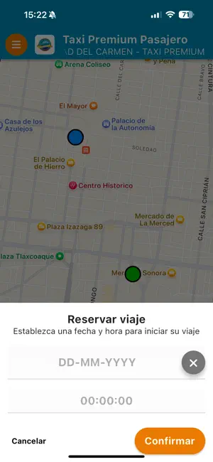 Taxi Premium Pasajero screenshot 3