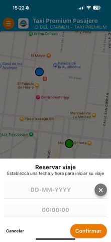 Taxi Premium Pasajero screenshot