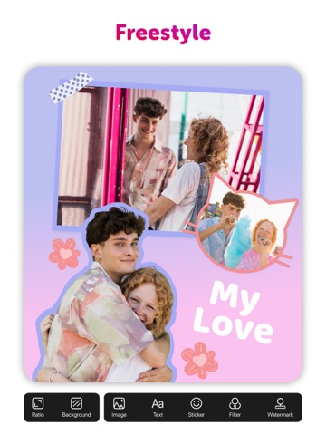 Collage Maker - Photo Editor iPad screenshot 4
