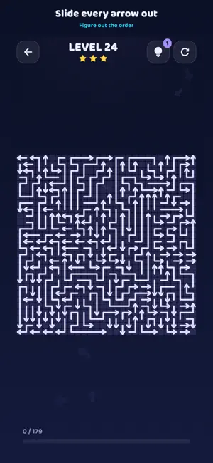 Arrow Out! Untangle Puzzle screenshot 2