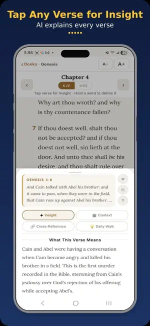KJV & WEB Bible + AI Insights screenshot 3
