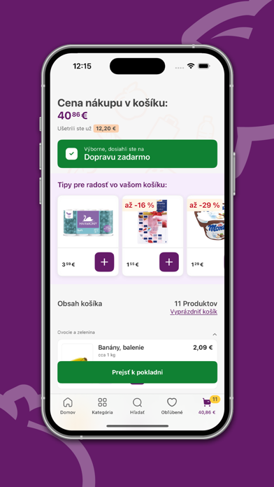 Košík.sk Screenshot