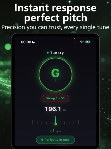 Tunery: Guitar, Ukulele & Bass iPad screenshot