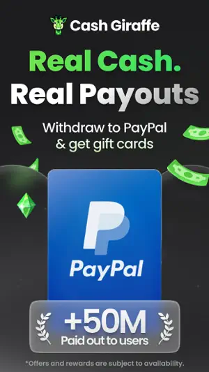 Cash Giraffe: Earn Real Money screenshot 1