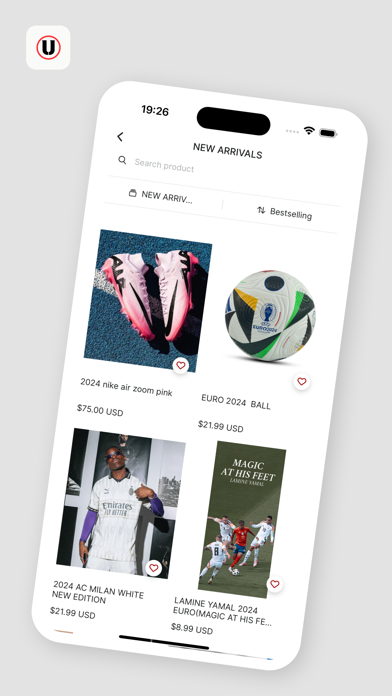 UNIVERSALSPORTSWEAR Screenshot