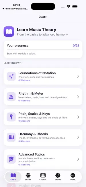 Music Theory Maestro screenshot 1