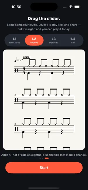 AnyDrumChart: Sheet Music screenshot 2