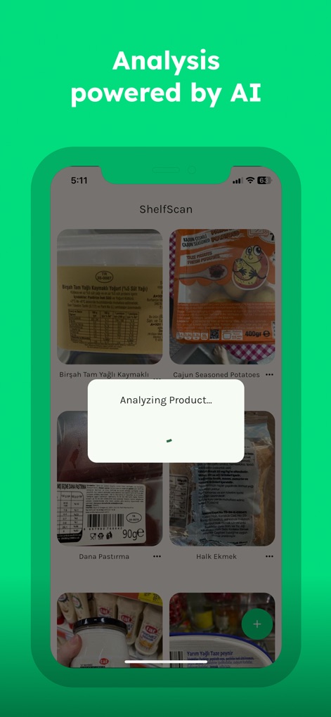 ShelfScan: AI Food Scanner - Health & Fitness App | MWM
