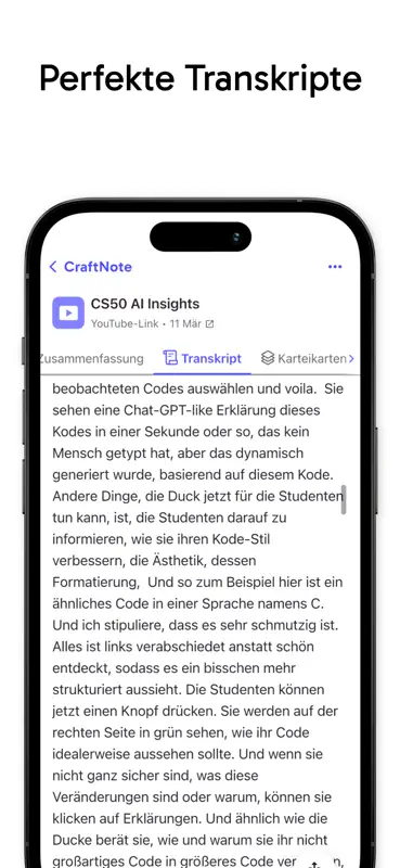CraftNote - IA Prise de Notes screenshot 4 of 7