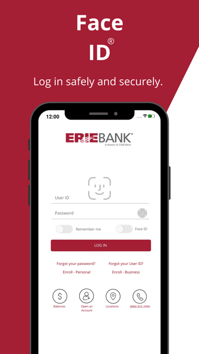 ERIEBANK goMobile Screenshot