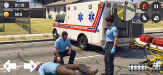 Ambulance Driving Games screenshot 1