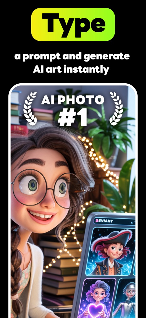 DeviantArt AI - Graphics & Design App | MWM