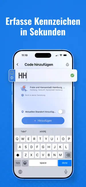 Kennzeichenalbum iPhone screenshot 2