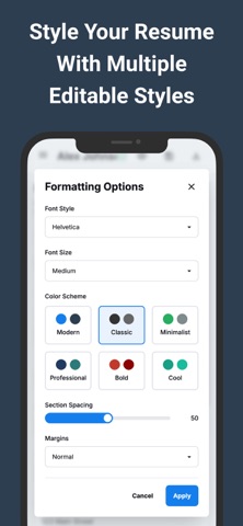 ResumeBuilder - Easy CV Maker screenshot