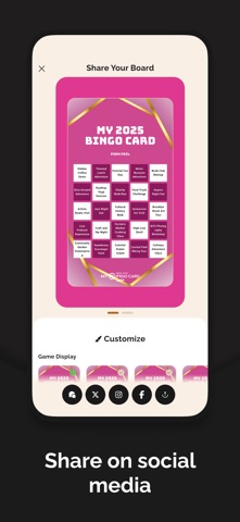 My Bingo Card Screenshot 4 of 10
