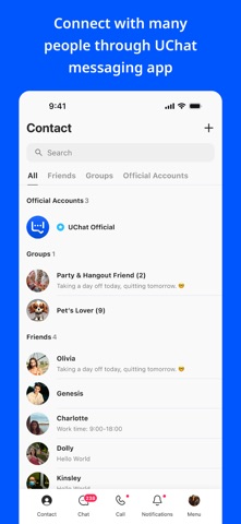 UChat - Messenger Screenshot 1 of 6