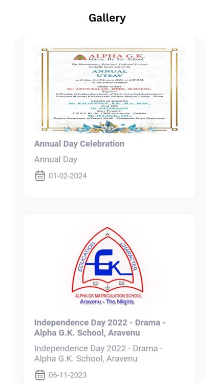 Alpha GK Matriculation School screenshot-5