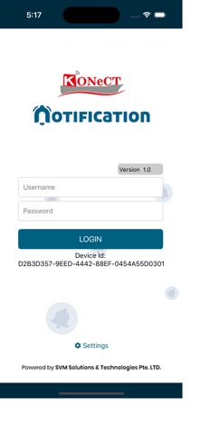 KONeCT Notification Screenshot 1 of 3