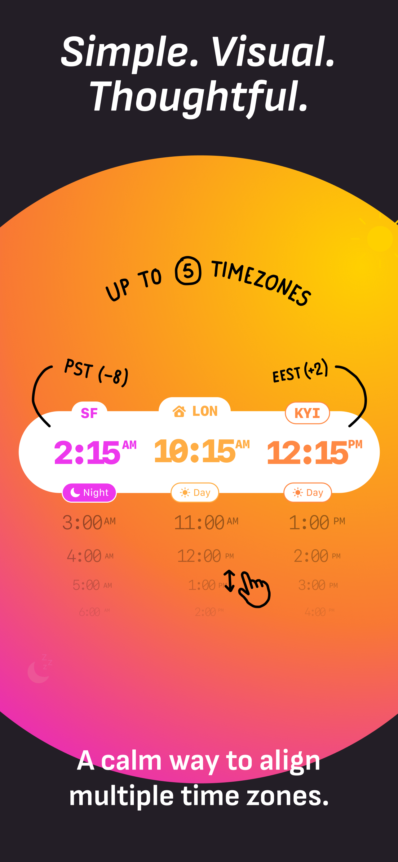 Time Zone Slider: World Clock screenshot 6