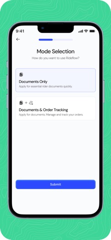 Rideflow screenshot
