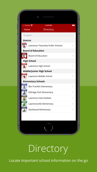 Lawrence Twp. Public Schools Screenshot
