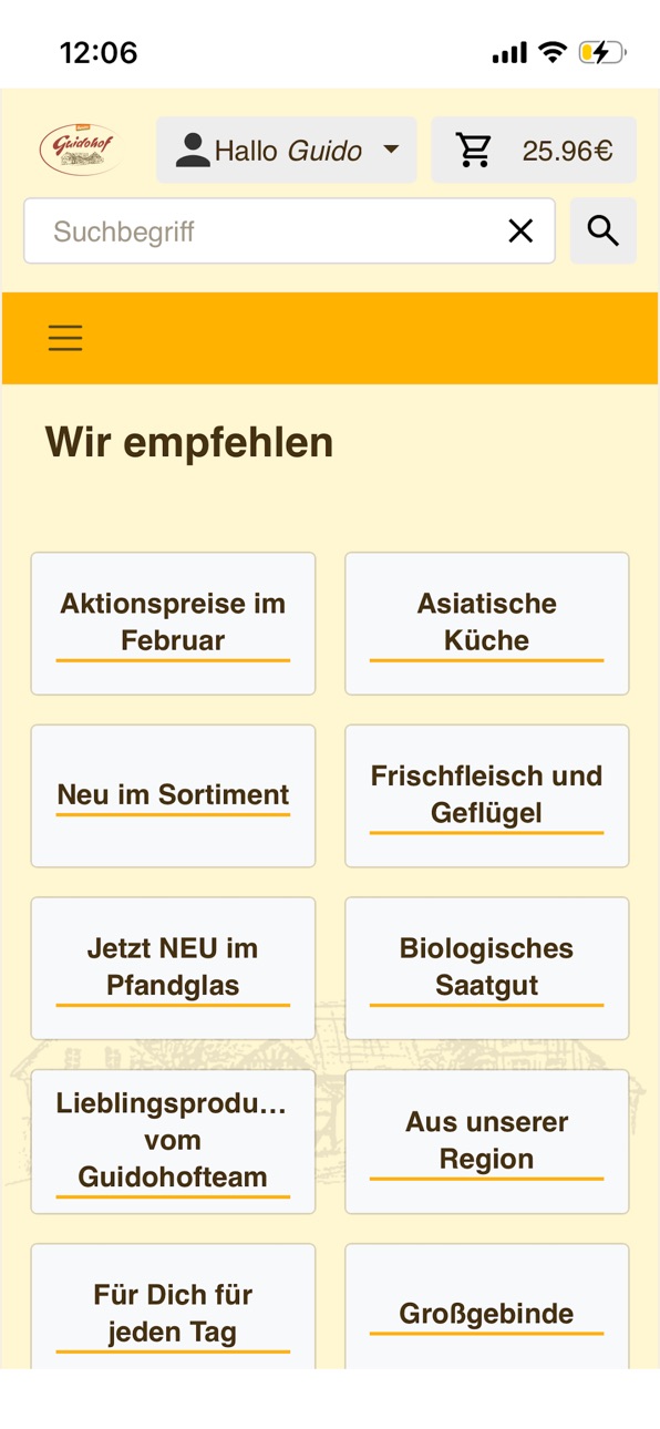iPhone screenshot