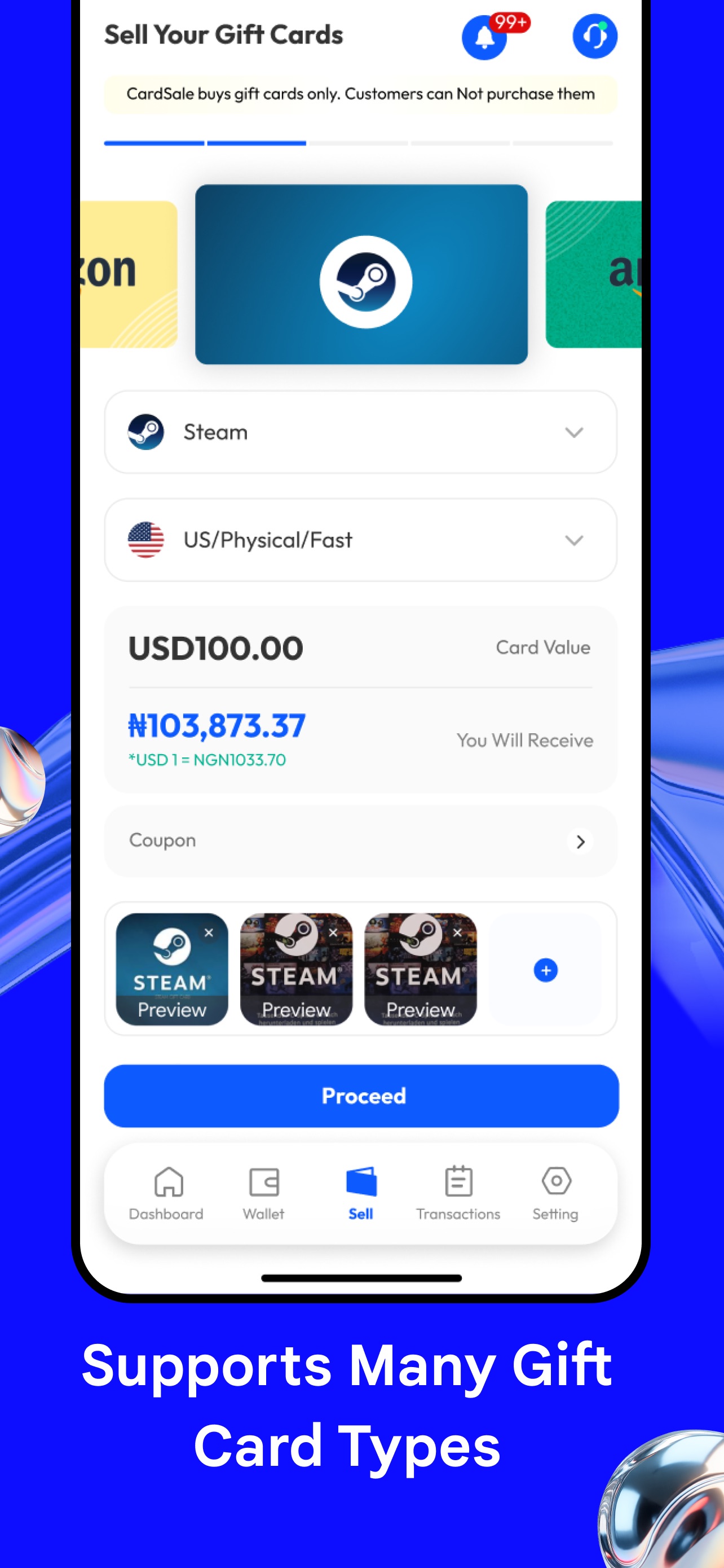 Screenshot 2 of CardSale - We buy gift cards