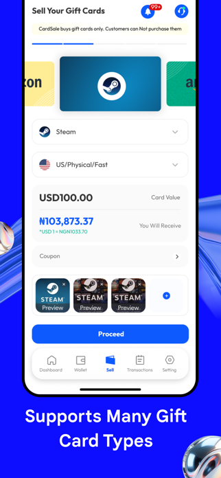 CardSale - We buy gift cards for iPhone - Free App Download
