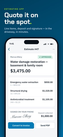 TrustPro Field Service App Screenshot 3 of 9