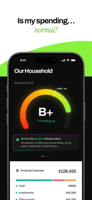 Stowe: Track Money & AI Budget screenshot 4