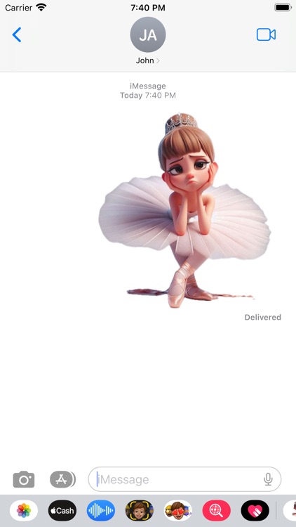 Sad Ballet Stickers screenshot-3