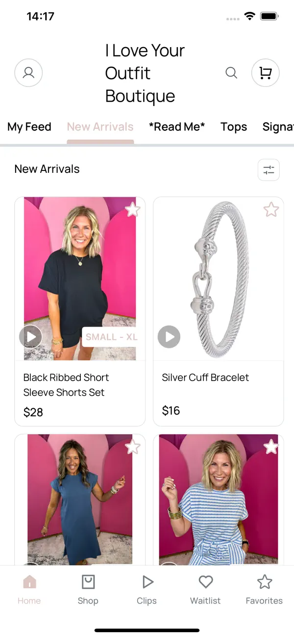 Screenshot #1 pour I Love Your Outfit Boutique