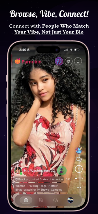 Pumpkin - find your vibe Screenshot 1 of 8
