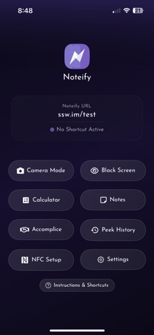 NoteifyApp Screenshot 1 of 2