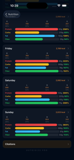 Nutrisize Pro screenshot 6