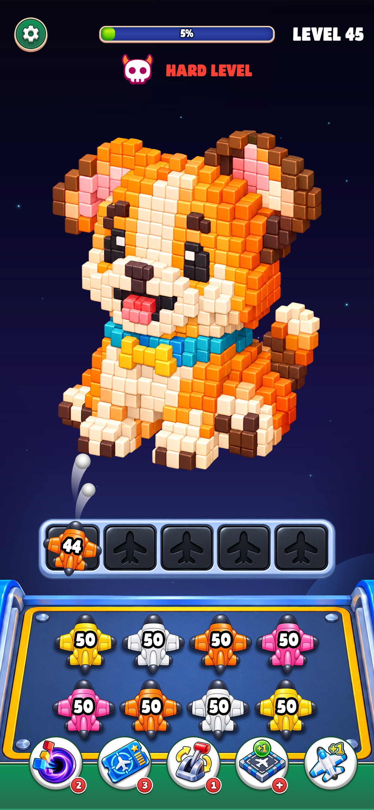 Screenshot 5 of Plane Blast: Cube Puzzle 3D