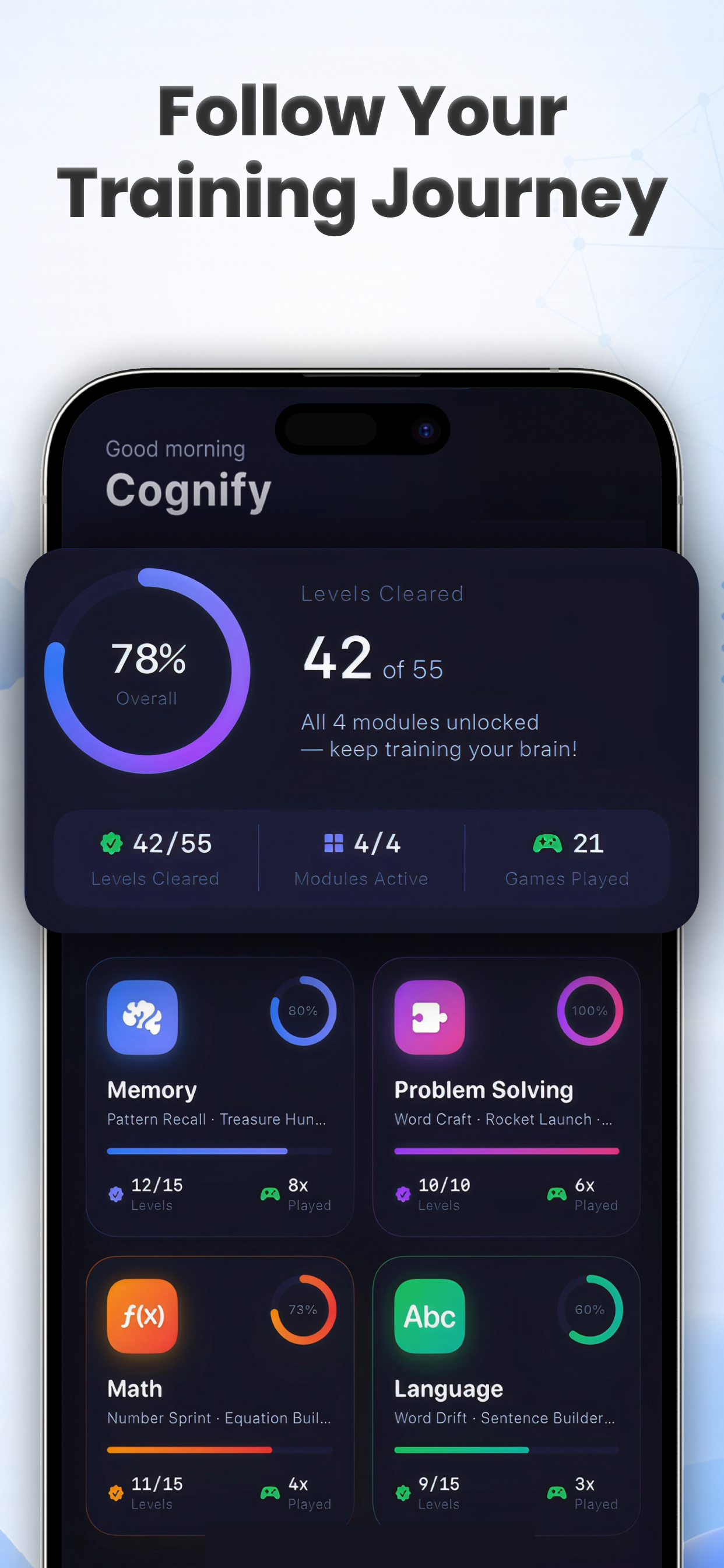 Cognify - Brain Training screenshot 6