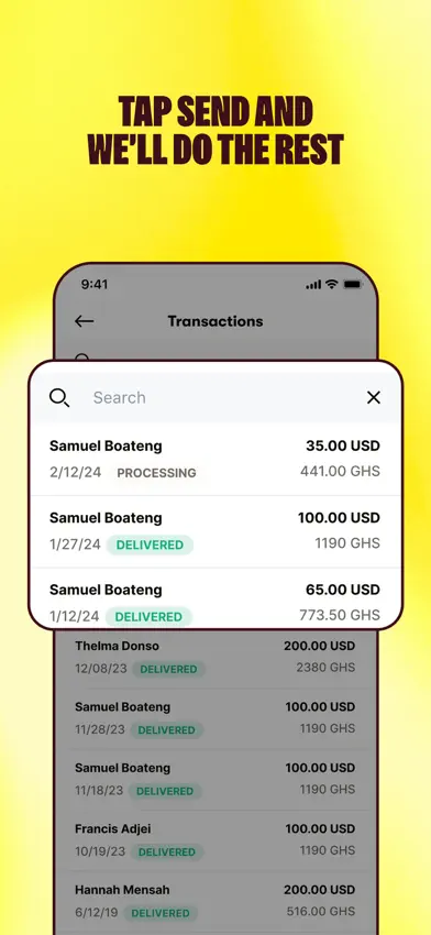 Sendwave Send & Transfer Money screenshot 5