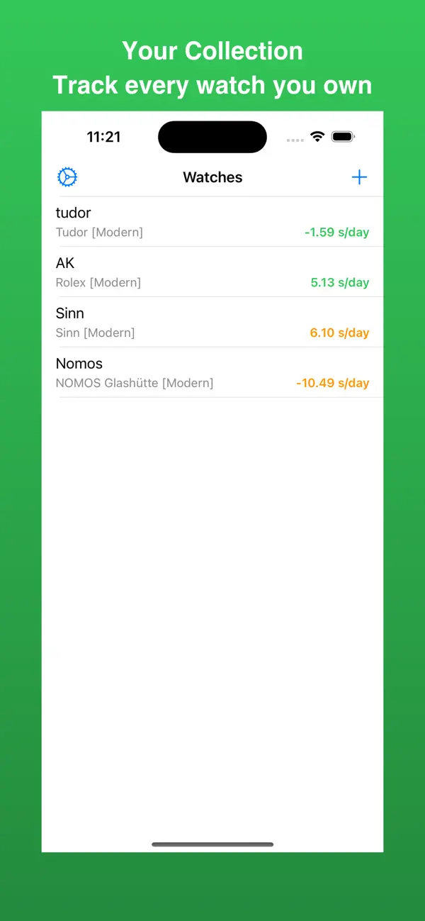 Screenshot #3 pour WatchWatcher: Accuracy Tracker
