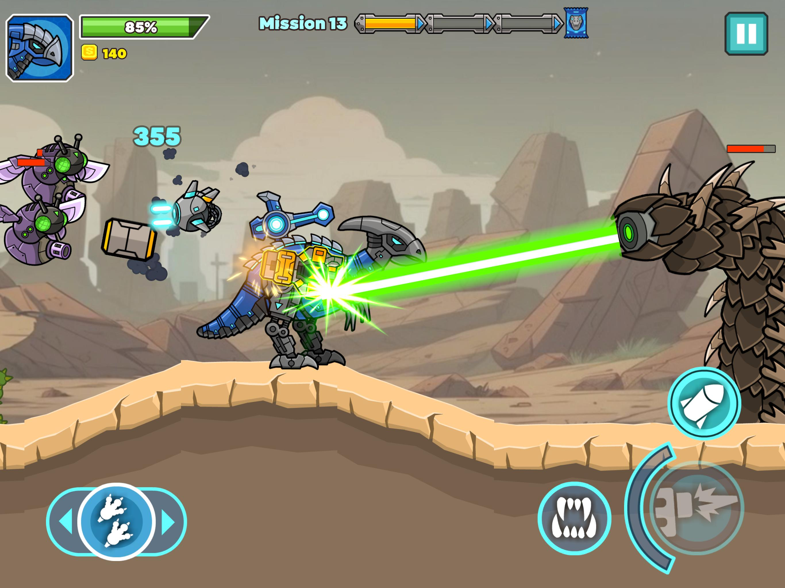 Dominators: Fighting Dinosaurs