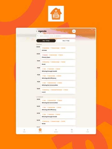 Just Eat Sales Summit 2026 iPad screenshot