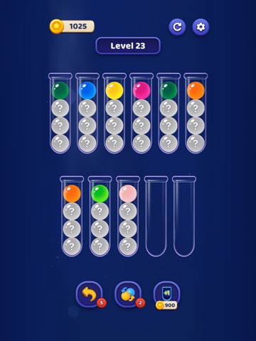 Ball sort!-magic sorting game iPad screenshot