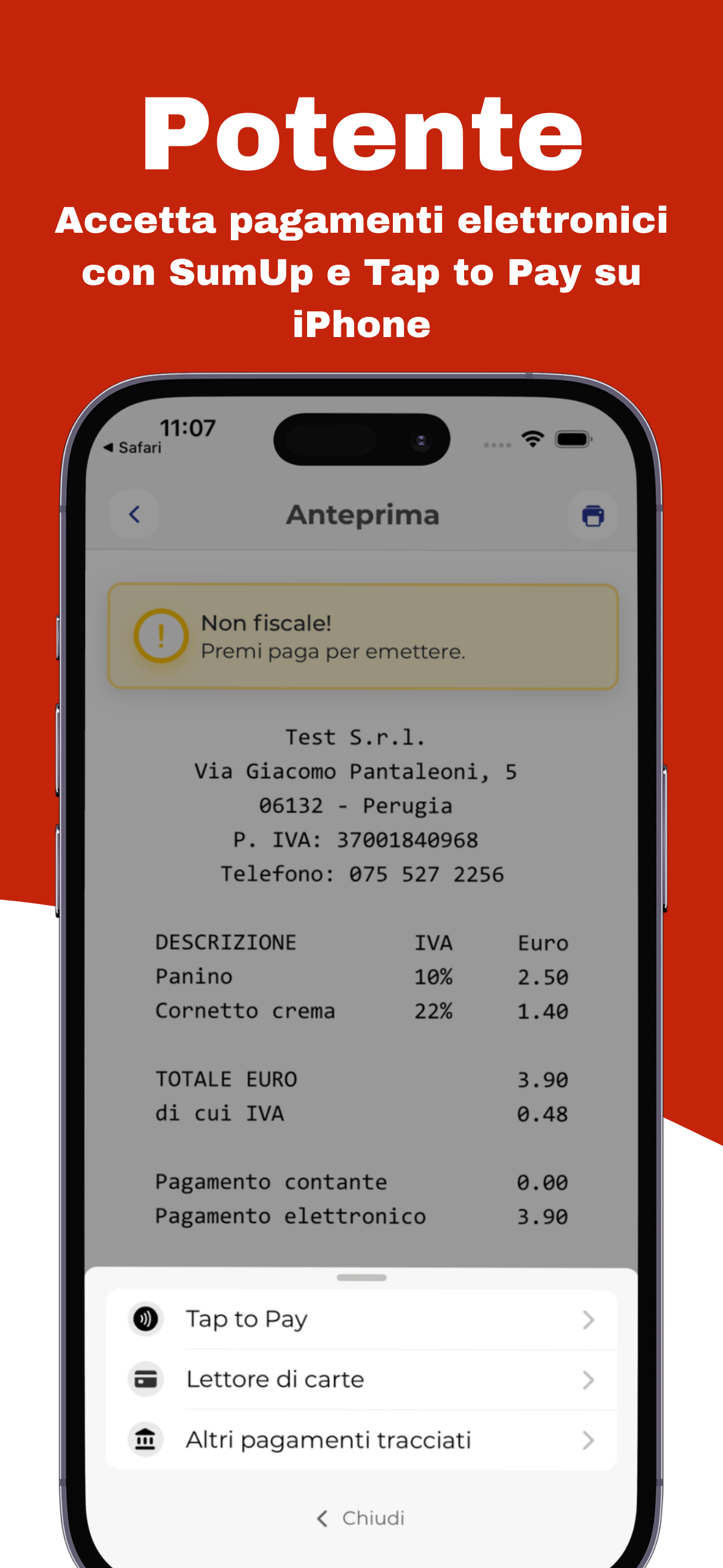 MyCassa Scontrino Elettronico