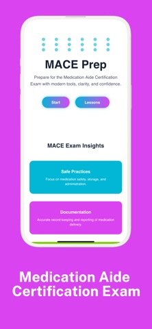 MACE Prep: Medication Aide Screenshot 1 of 5