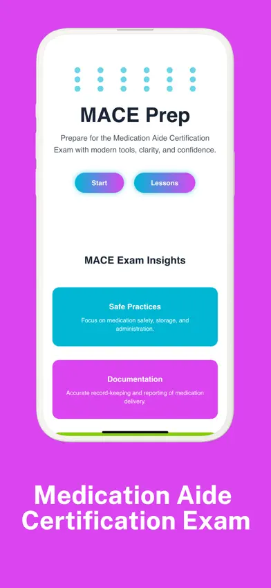 MACE Prep: Medication Aide screenshot 1