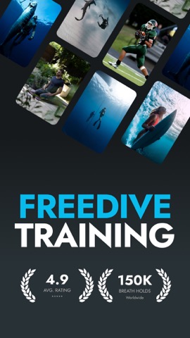 Apnea & Freediving Trainer Appのおすすめ画像1