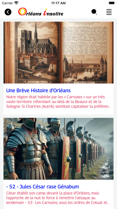 Orléans Insolite Screenshot