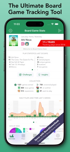 Board Game Stats screenshot