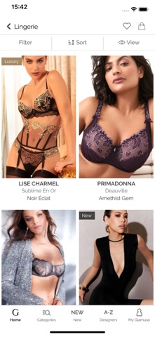 Glamuse – Lingerie app screenshot 2