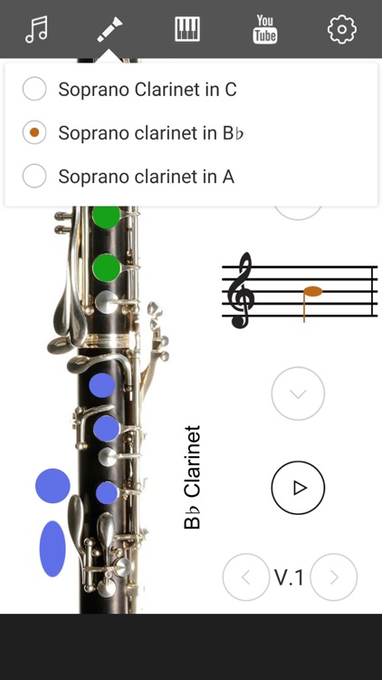 2D Clarinet Fingering Chart screenshot-5